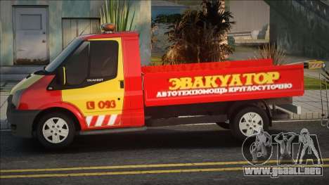 Grúa Ford Transit para GTA San Andreas