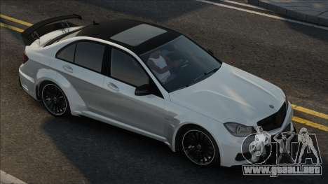 Mercedes-Benz C63 W204 Luxury para GTA San Andreas