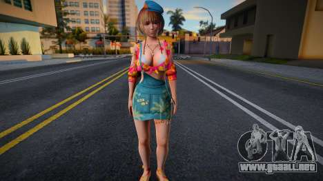 Meg DOAXVV - Siesta Blend para GTA San Andreas