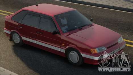 VAZ 2114 - Edición Roja para GTA San Andreas