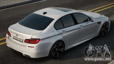 Culata BMW M5 Blanco para GTA San Andreas