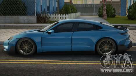 Porsche Taycan Turbo GT 2025 para GTA San Andreas