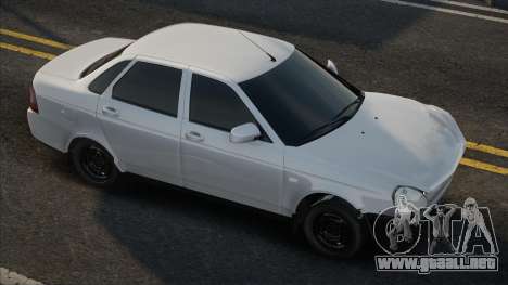 Lada Priora Blanco Roto para GTA San Andreas