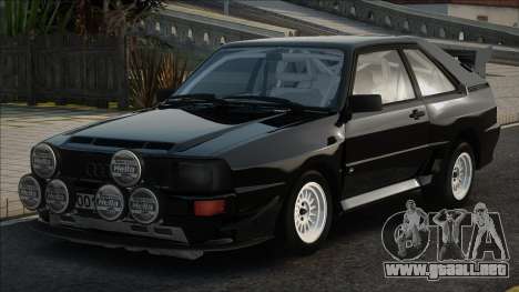 Audi Sport Quattro Blek para GTA San Andreas