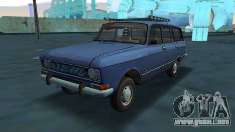 Moskvich 1500 Universal para GTA Vice City