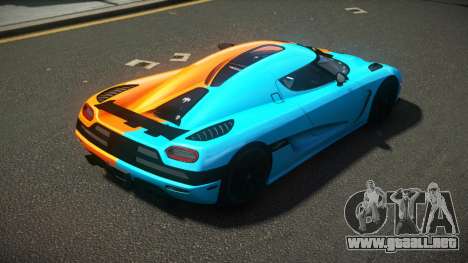 Koenigsegg Agera Exils S4 para GTA 4