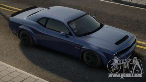 Dodge SRT Demon Bluee para GTA San Andreas