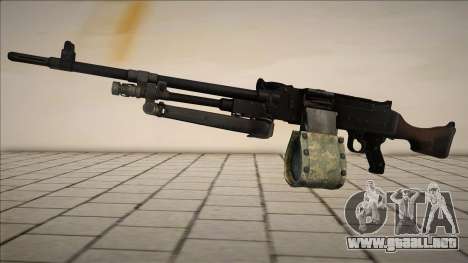 Squad FN MAG Closed Bipod para GTA San Andreas