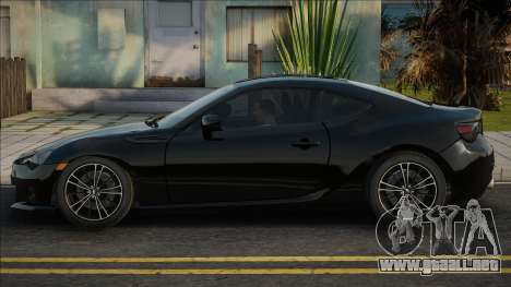 Subaru BRZ 2013 Blek para GTA San Andreas