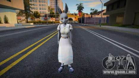 Grey Rabbit Girl para GTA San Andreas