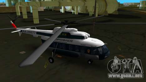 Mi-17 Aeroflot para GTA Vice City