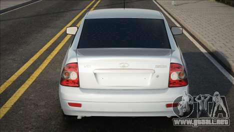 Lada Priora Vagabundo Blanco para GTA San Andreas