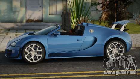 2013 Bugatti Veyron Grand Sport Vitesse para GTA San Andreas