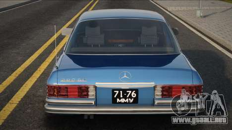 Mercedes-Benz W116 280SE para GTA San Andreas