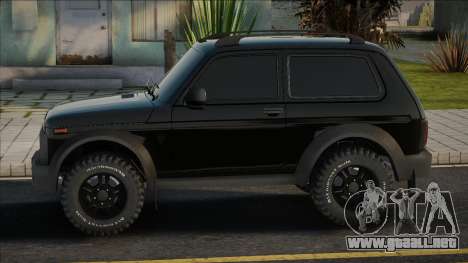 Lada Niva Bronto Blek para GTA San Andreas