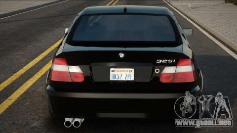 BMW E46 BL para GTA San Andreas