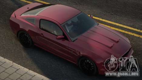 Ford Mustang Red Style para GTA San Andreas