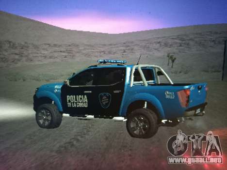 Nissan Frontier Policia CABA para GTA San Andreas