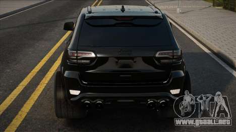 Jeep Grand Cherokee SRT Blek para GTA San Andreas