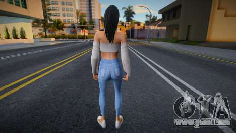 New skin Girl 11 para GTA San Andreas