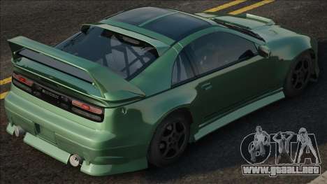 Nissan 300ZX Green para GTA San Andreas