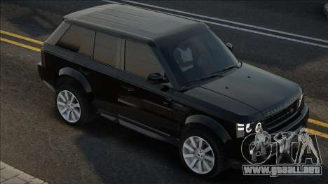 Range Rover Sport Blek para GTA San Andreas