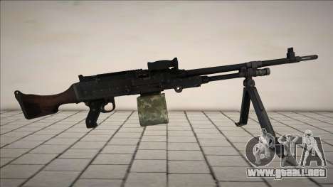 Squad FN MAG Open Bipod para GTA San Andreas