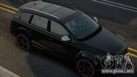 Audi Q7 Blek para GTA San Andreas