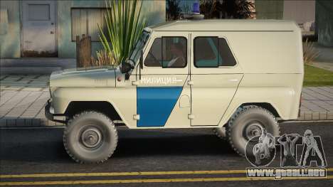 Milicia UAZ-469 para GTA San Andreas