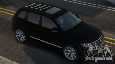 Volkswagen Touareg R50 Blek para GTA San Andreas