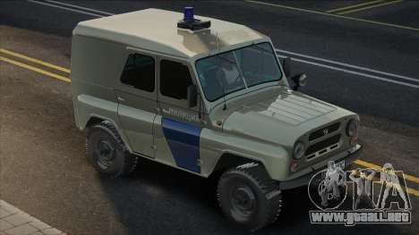 Milicia UAZ-469 para GTA San Andreas