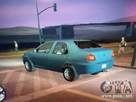 Fiat Siena Lowpoly para GTA San Andreas