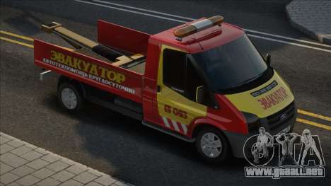 Grúa Ford Transit para GTA San Andreas