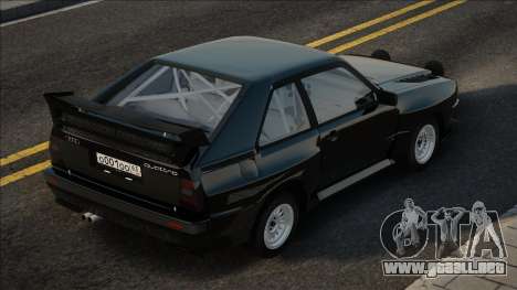 Audi Sport Quattro Blek para GTA San Andreas