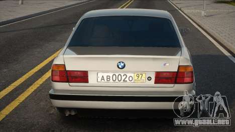 BMW M5 525 Plata para GTA San Andreas