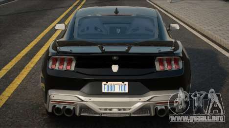 Ford Mustang Dark Horse 2024 Blek para GTA San Andreas