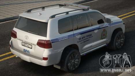 Toyota Land Cruiser 200 Policía de Arzamas para GTA San Andreas