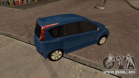 Nissan Note (2009) para GTA San Andreas