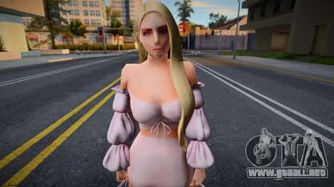 New skin Girl 7 para GTA San Andreas