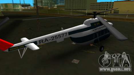 Mi-17 Aeroflot para GTA Vice City