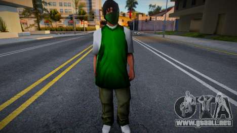 New Fam3 [New Skin] para GTA San Andreas