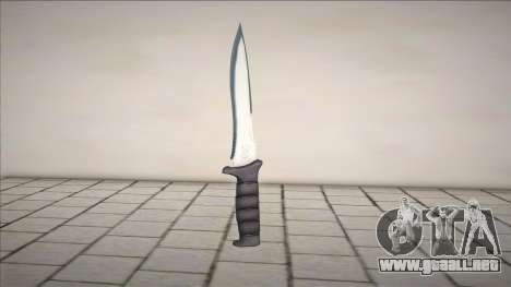 Knife Leon from Resident Evil 4 (Biohazard 4) para GTA San Andreas