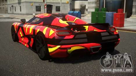 Koenigsegg Agera Exils S14 para GTA 4