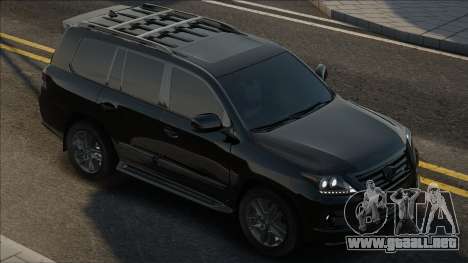 Lexus 570 2013 v1 para GTA San Andreas