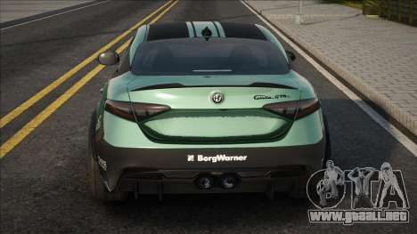 Alfa Romeo Giulia Gtam para GTA San Andreas