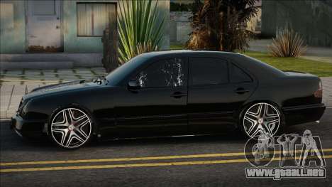 Mercedes-Benz W210 Black Style para GTA San Andreas