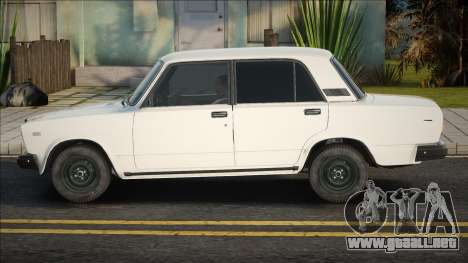 VAZ 2107 Culata Blanca para GTA San Andreas