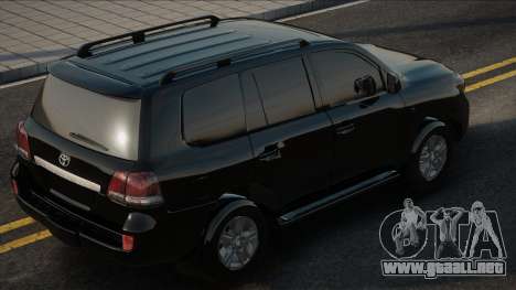 Toyota Land Cruiser 200 Blek Edition para GTA San Andreas