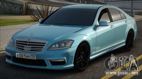 Mercedes-Benz S 65 AMG Blue para GTA San Andreas