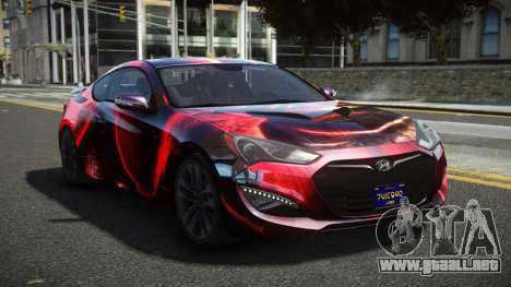 Hyundai Genesis MKR S5 para GTA 4